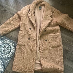 Wild Fable Tan Teddy Jacket